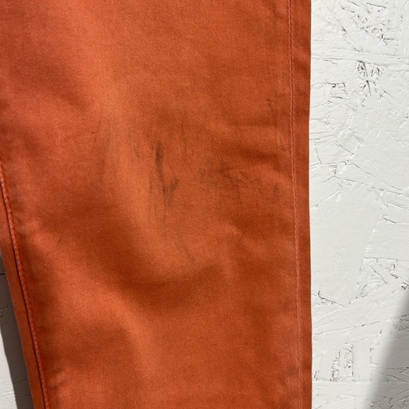 Ag Adriano Goldschmied salmon skinny jeans. Prima cigarette crop. - Picture 10 of 10